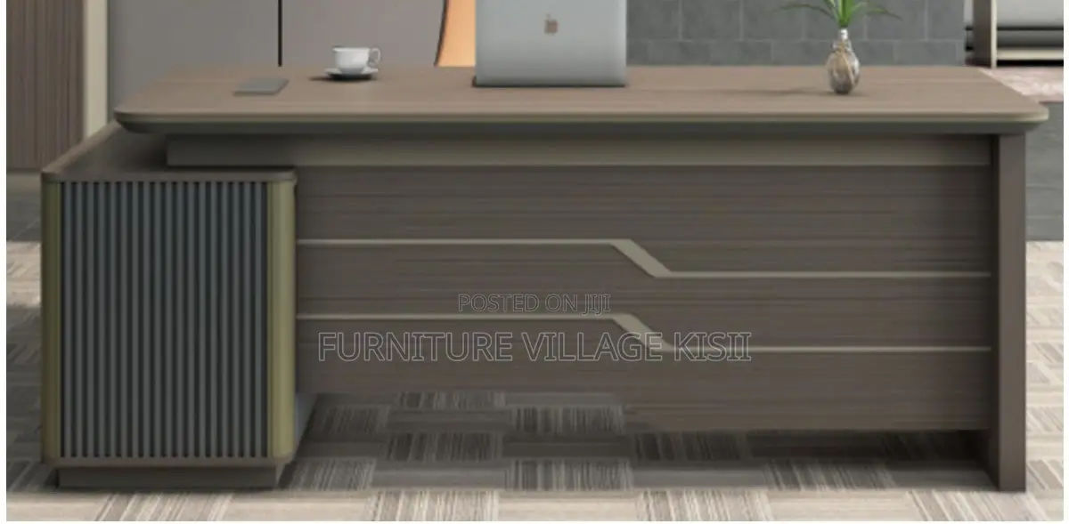 Office Desk; Modern Executive Office Desk L-Shaped 1800mm