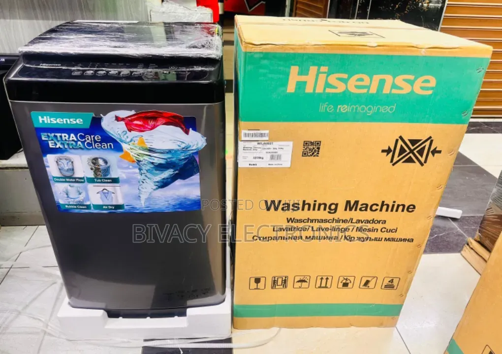 Hisense 9Kg Top Load Fully Automated