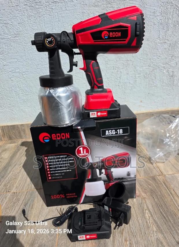 Edon Cordless Spray Gun - main view