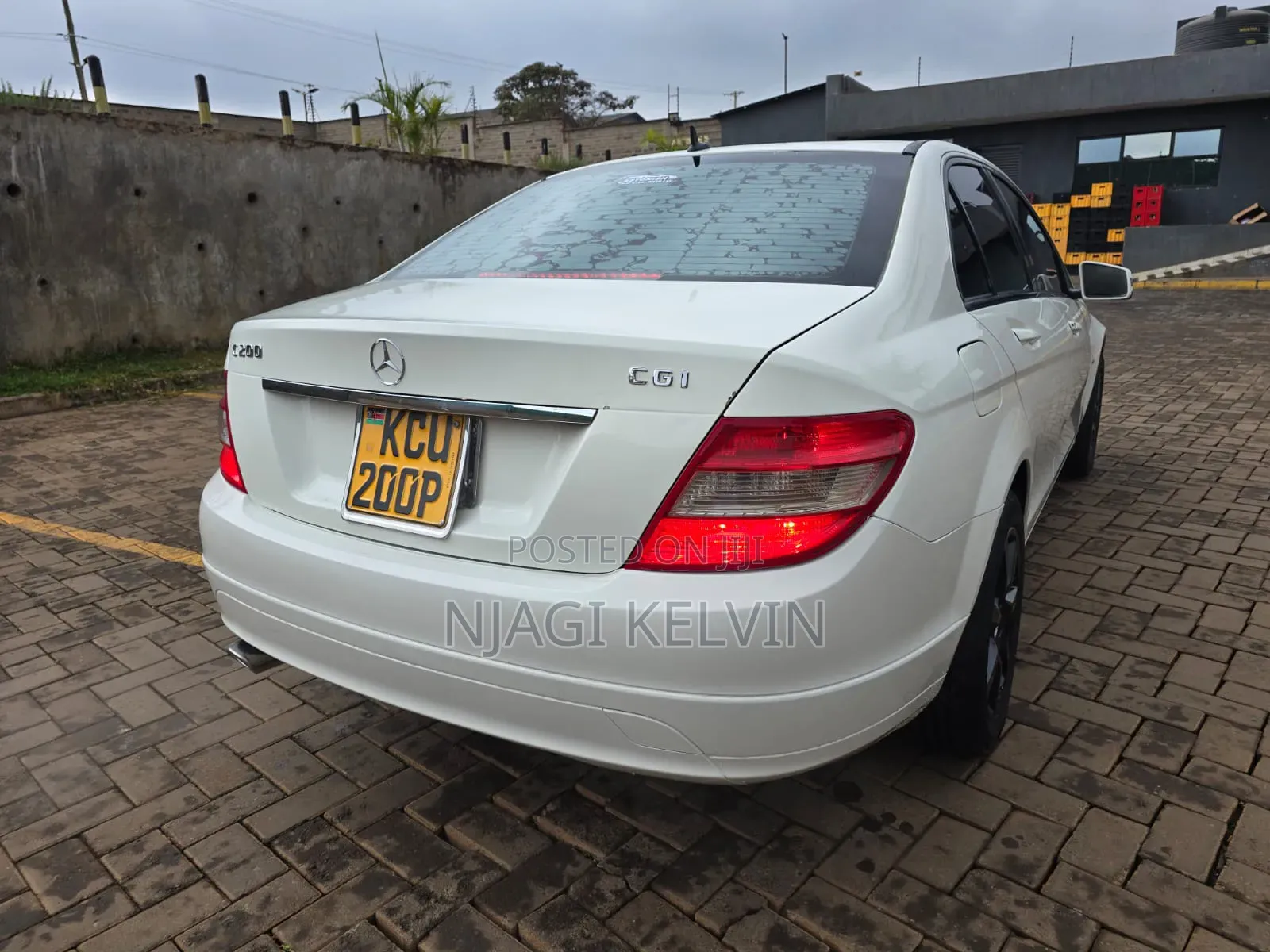 Mercedes-Benz C200 2012 White