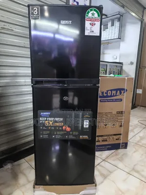 Ecomax 138lts Double Door Fridge