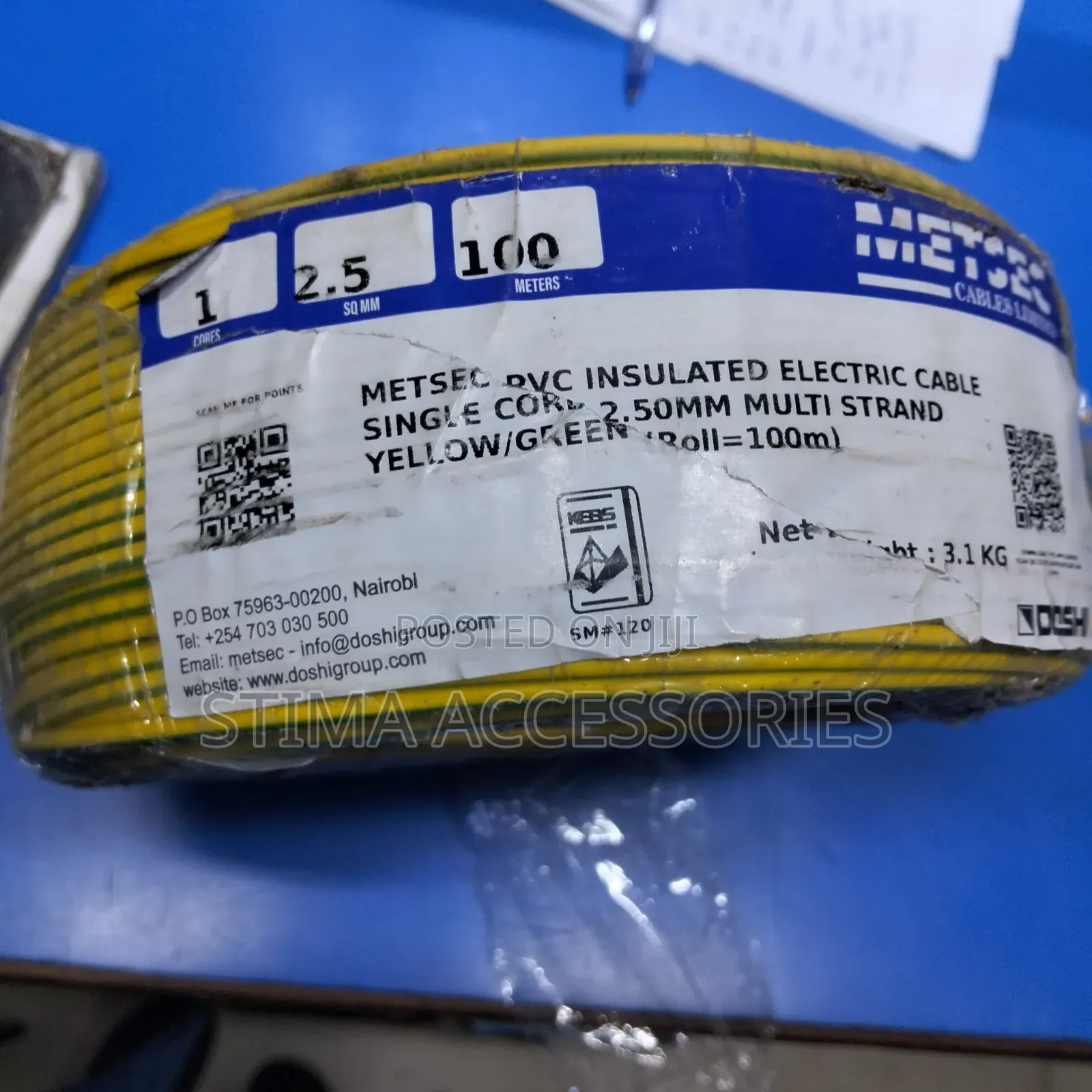 Metsec Cable 2.5 Single