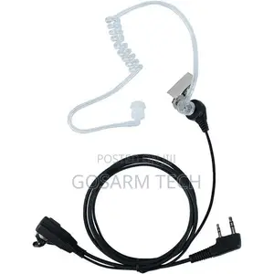 Professional Fbi Walkie Talkie Headset With Acoustic Tube Earphone