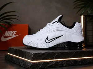 Nike Shox R4 ” White Black “ Quality Sneakers