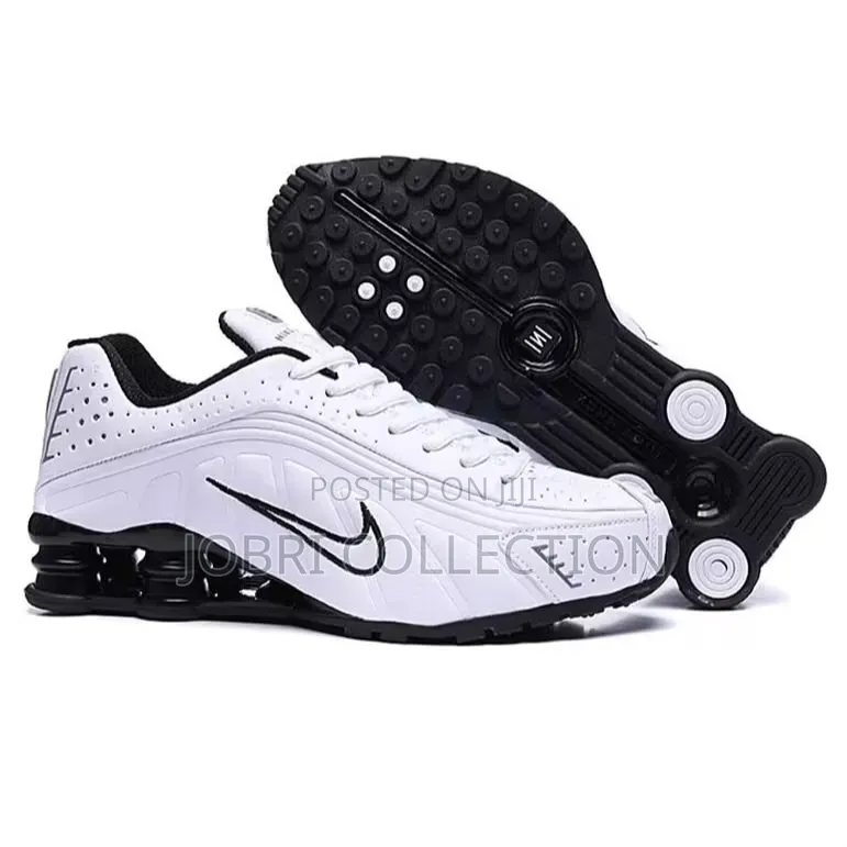Nike Shox R4 ” White Black “ Quality Sneakers