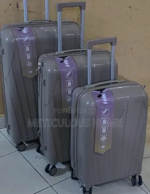 Fashion 3 IN 1 Unbreakable Luxurious Travel Rubber Suitcases Briefcase