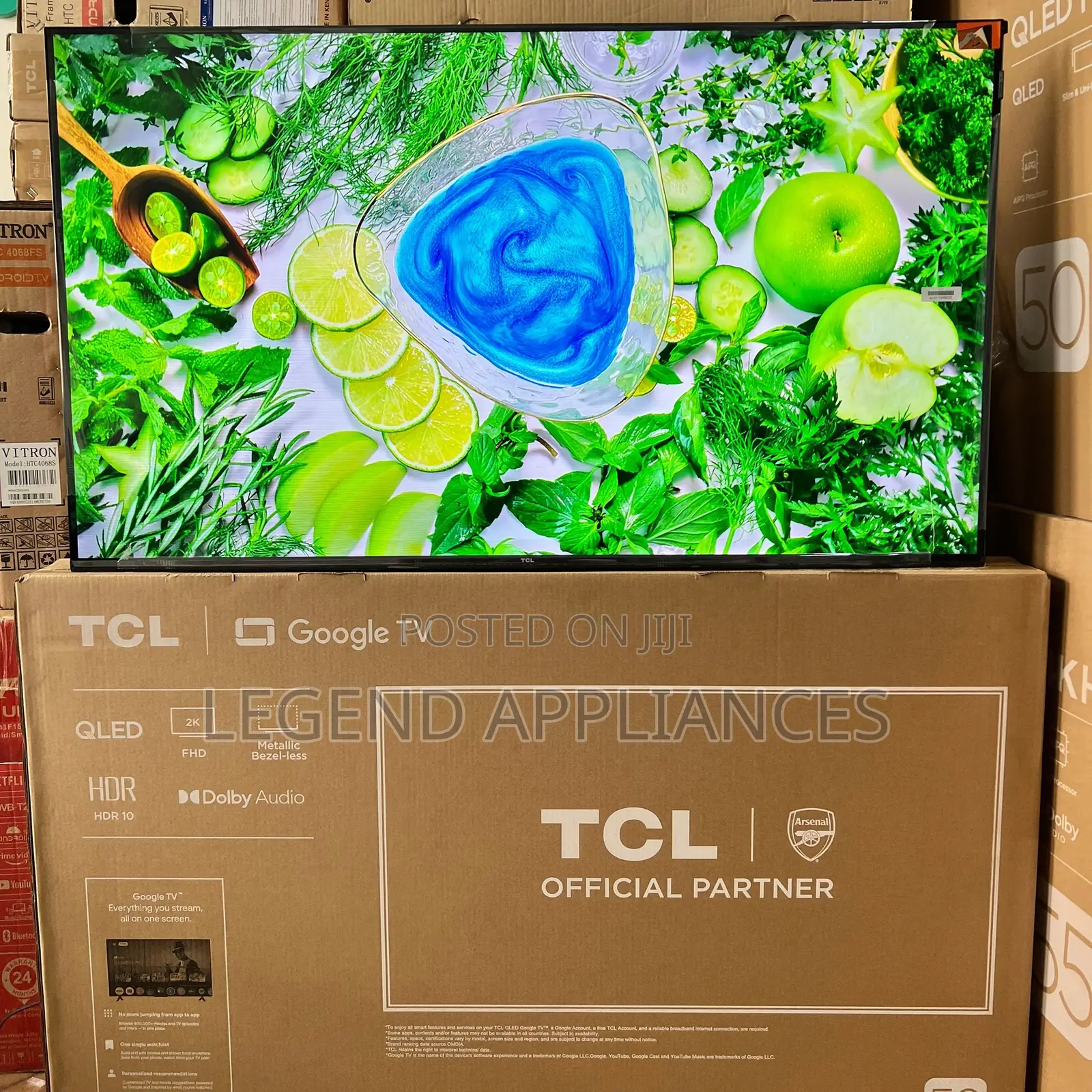 TCL S5K 50 Inch Smart QLED, Full HD Google TV