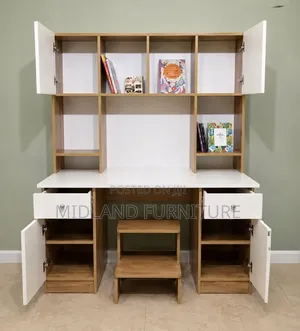 Study Desk With Shelves Pay on Delivery 