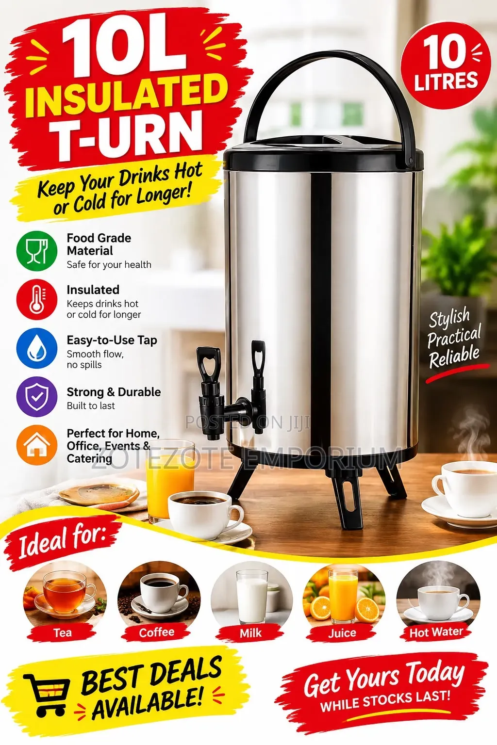 10 Litre Tea Urn