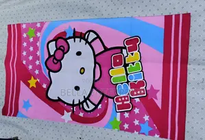 Absorbent Cartoon Themed Kids Towels Available Sizes 70 by 140 Cm