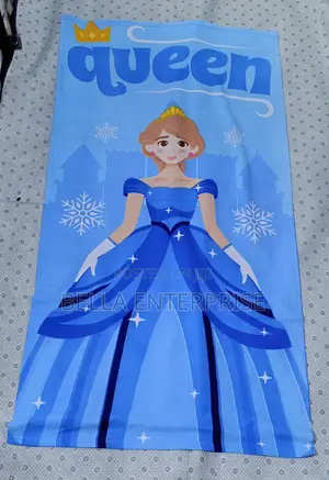 Absorbent Cartoon Themed Kids Towels Available Sizes 70 by 140 Cm