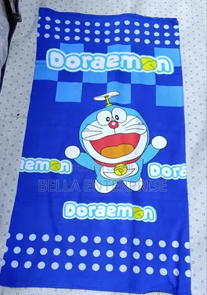 Absorbent Cartoon Themed Kids Towels Available Sizes 70 by 140 Cm