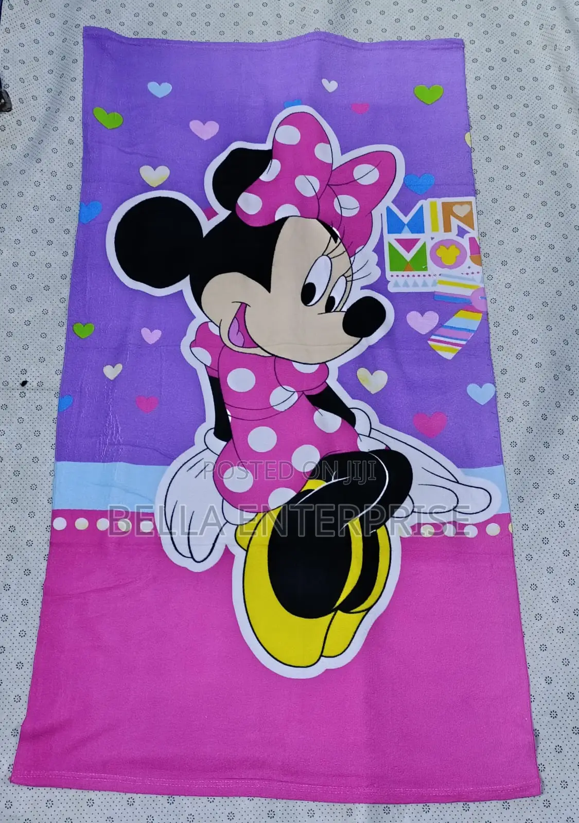 Absorbent Cartoon Themed Kids Towels Available Sizes 70 by 140 Cm