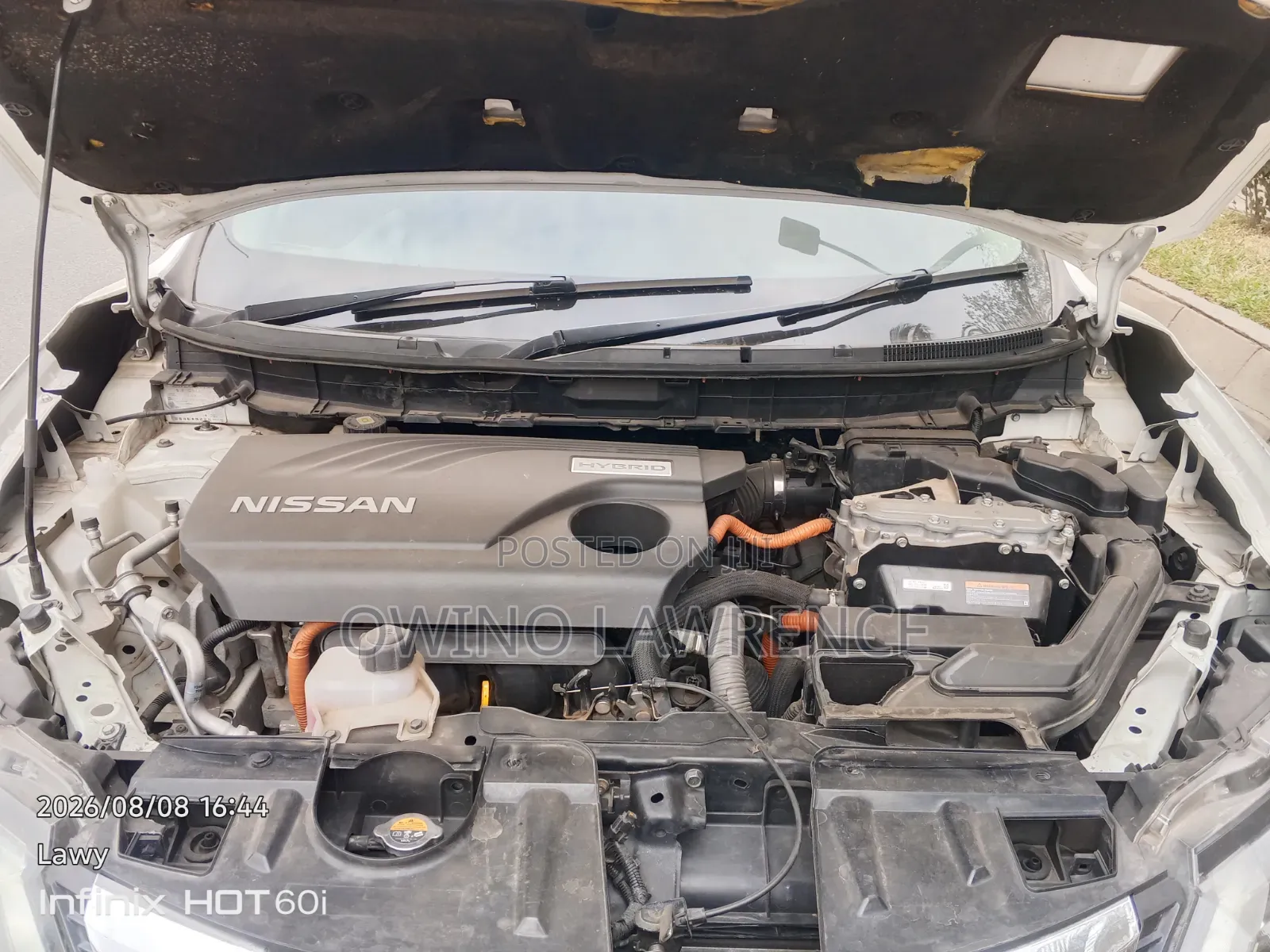 Nissan X-Trail 2.0 Hybrid AWD 2017 White