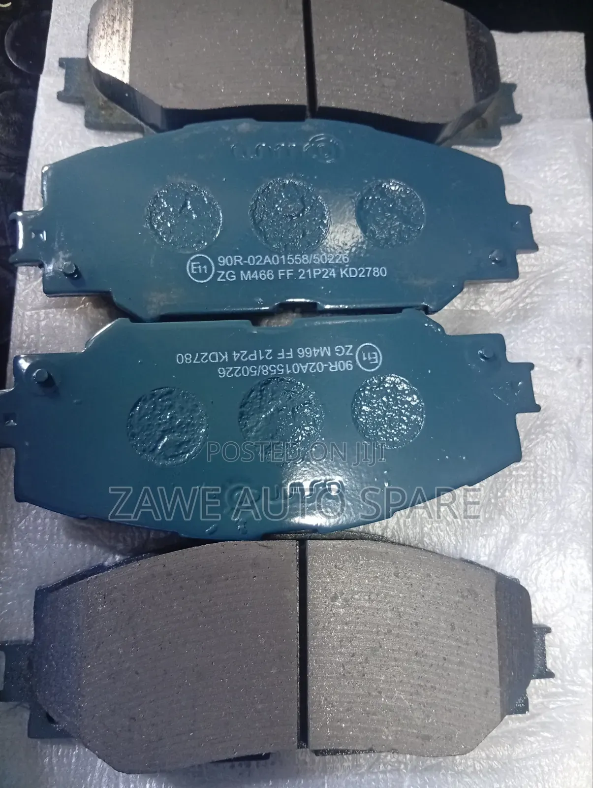 Brakepads for Fielder Premio Axio or Nze Engine