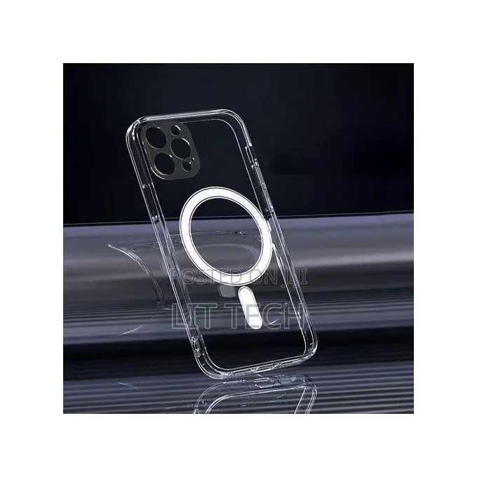 Magsafe Compatible With iPhone 15 Pro Max Clear Non Yellowing Case