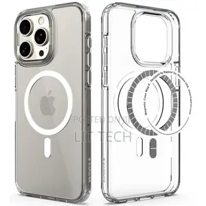 Magsafe Compatible With iPhone 15 Pro Max Clear Non Yellowing Case