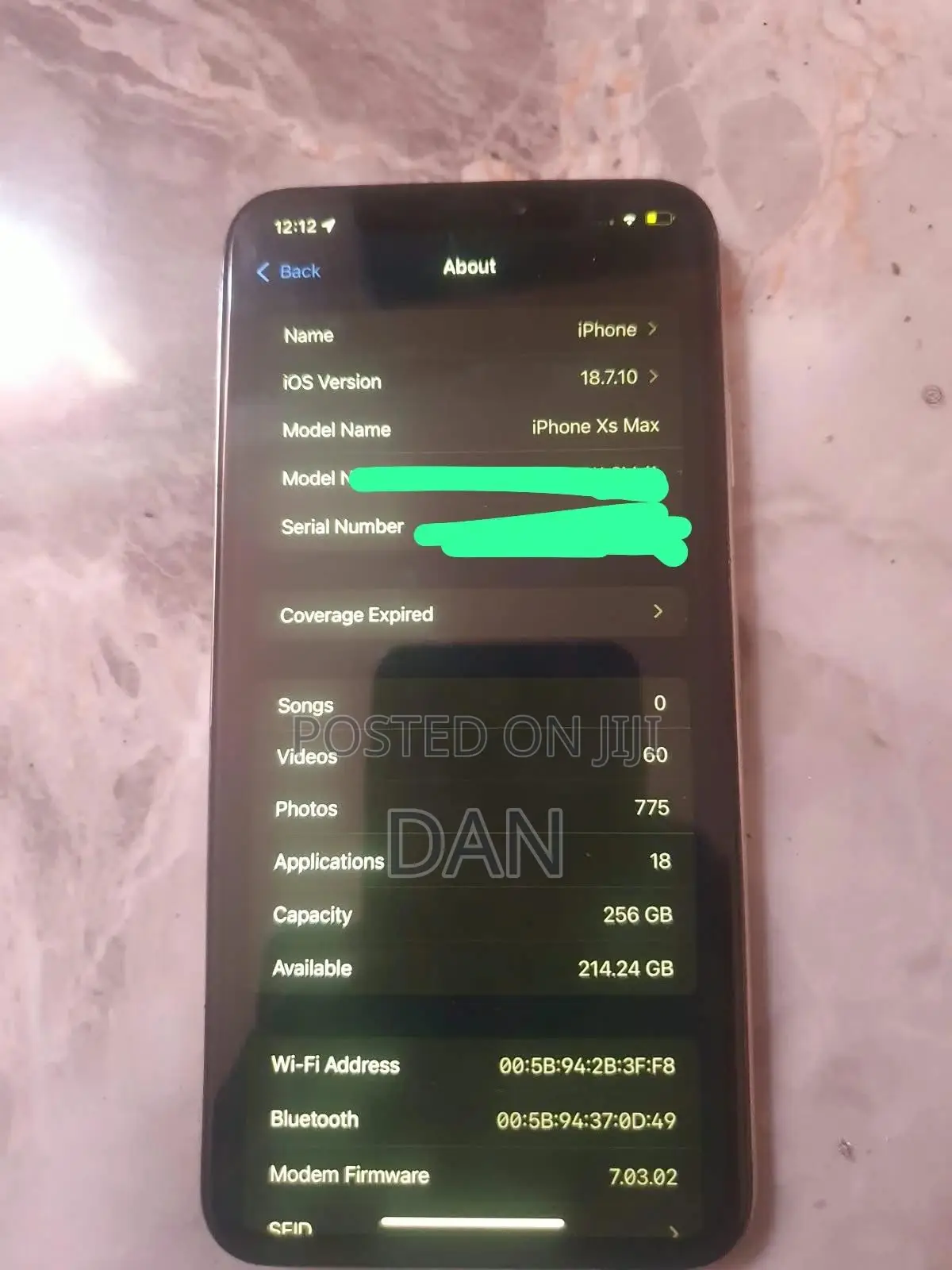 Apple iPhone XS Max 256 GB White