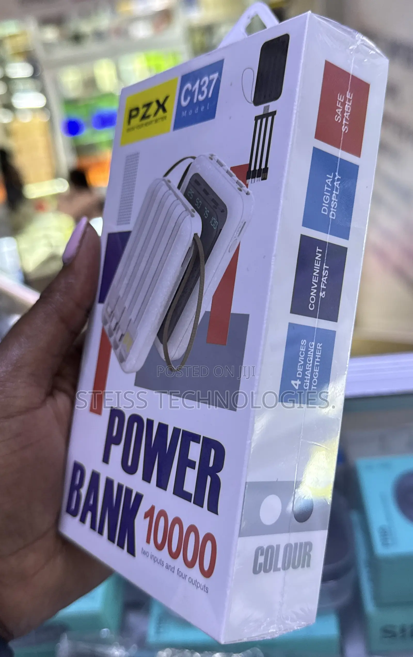 PZX C137 Small Portable Powerbank.