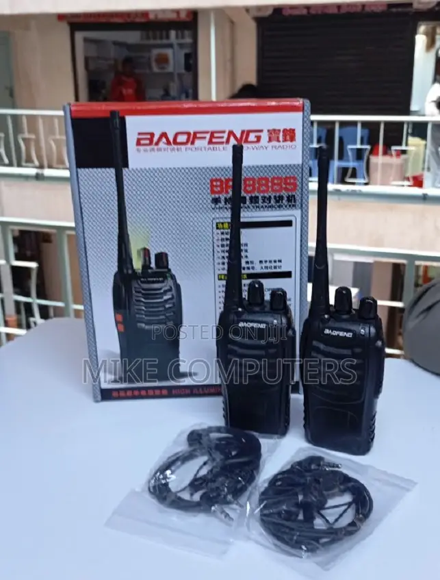 Baofeng Bf-888s Portable Walkie Talkie 2 Pieces
