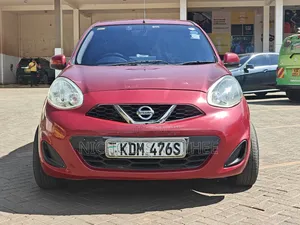 Nissan March 2016 Red