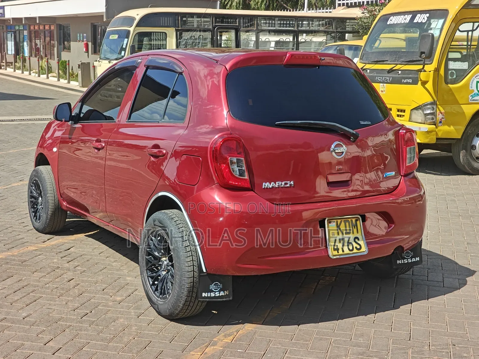 Nissan March 2016 Red