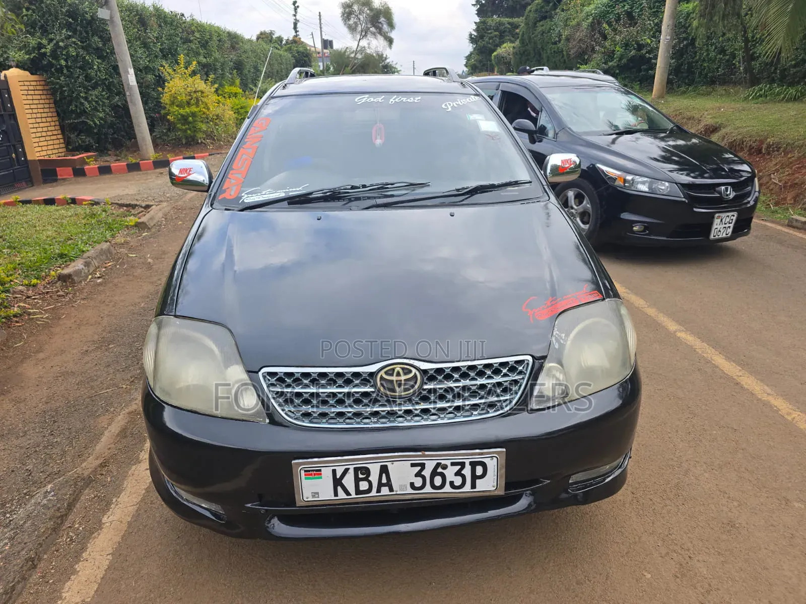 Toyota Corolla Fielder 2008 Black