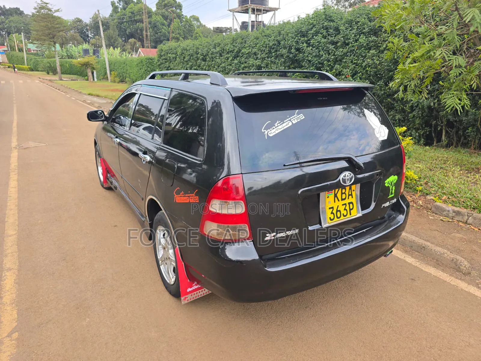 Toyota Corolla Fielder 2008 Black