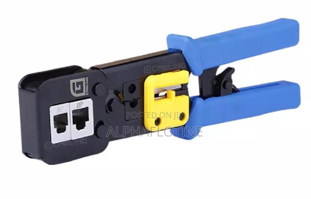 Professional-Grade Networking Tool RJ45/RJ11 PassThrough Crimping Tool - main view