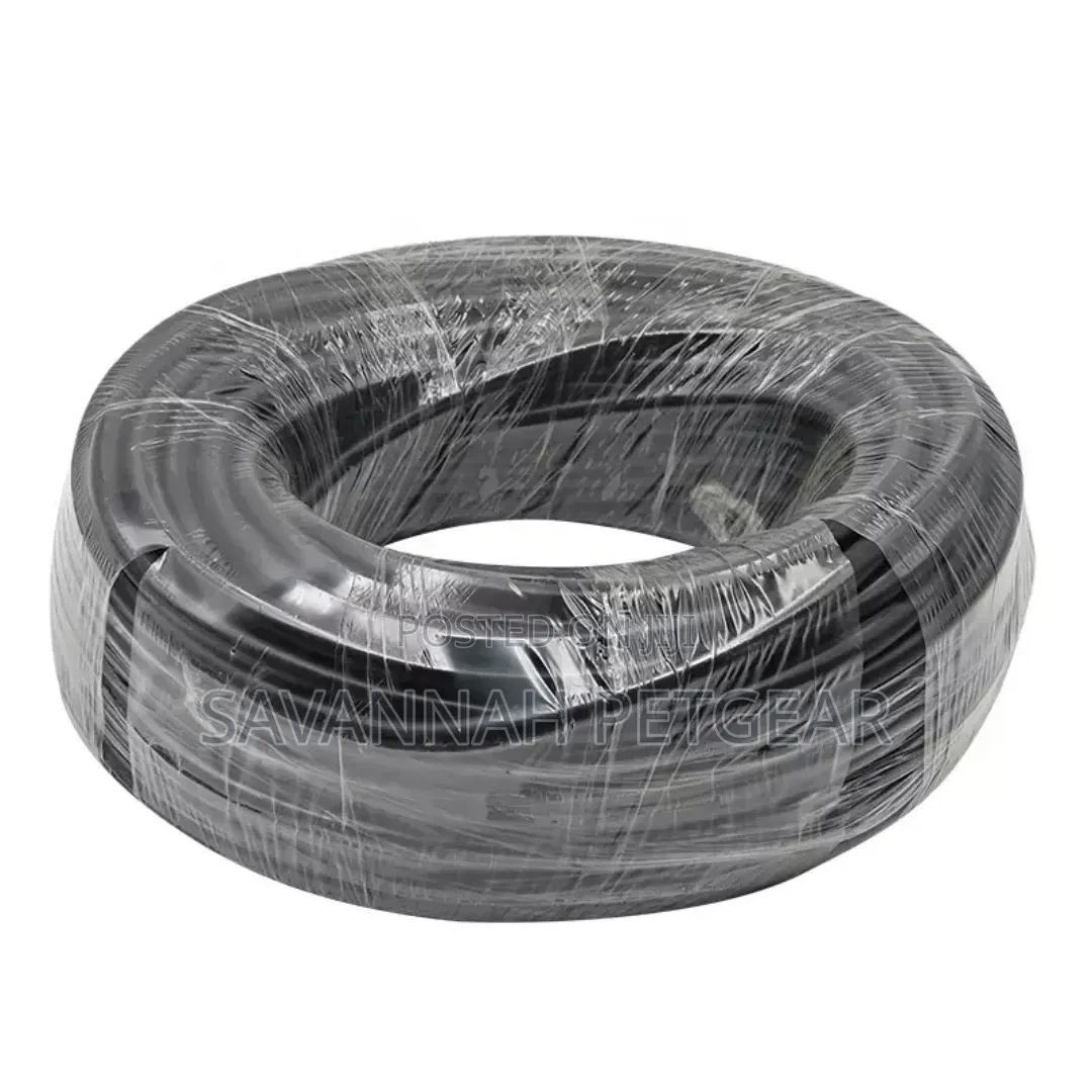 Rabbit Drinker Bowl Water Hose Tubing/Pipe (Black) for Nipple Drinkers