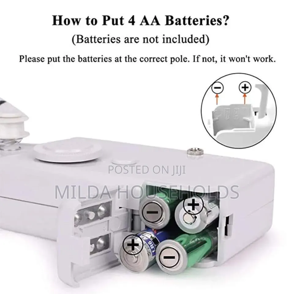 Hand Held Portable Sewing Machine Battery Powered