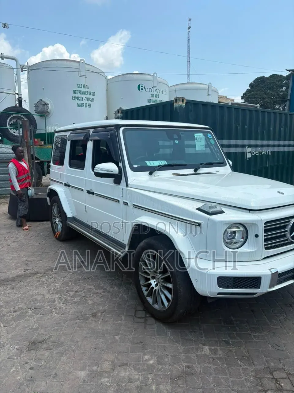 Mercedes-Benz G-Class G 350 d 2020 White