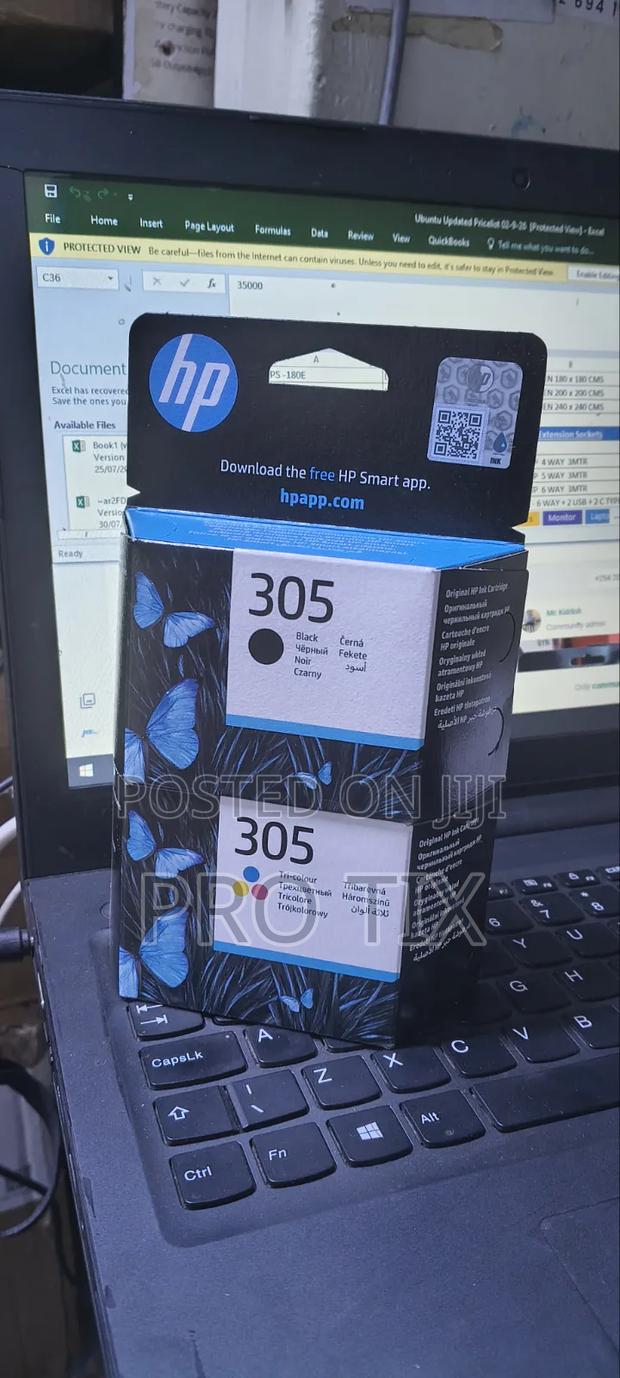 HP Genuine Cartridge 305 Black
