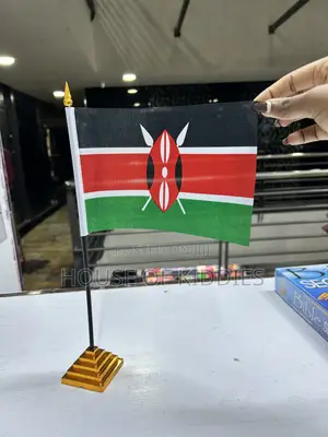 Dozen of Handheld Kenyan Flag