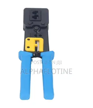 Pass-Through Crimping Tool 3-In1design, Crimping, Cutting Stripping