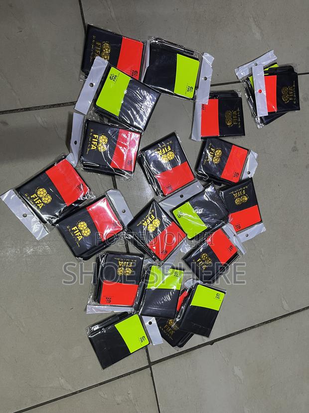 Referee Yellow/Red Card Set - main view