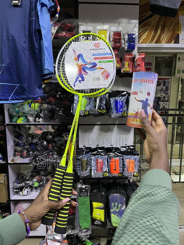 Badminton Rackets+3 Shutter Corks - thumbnail 3