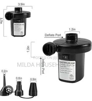 Electric AC Air Pump 55w 3 Nozzle