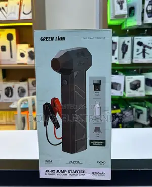 Green Lion Jx-82 Jump Starter|blower|Vaccum|powerbank
