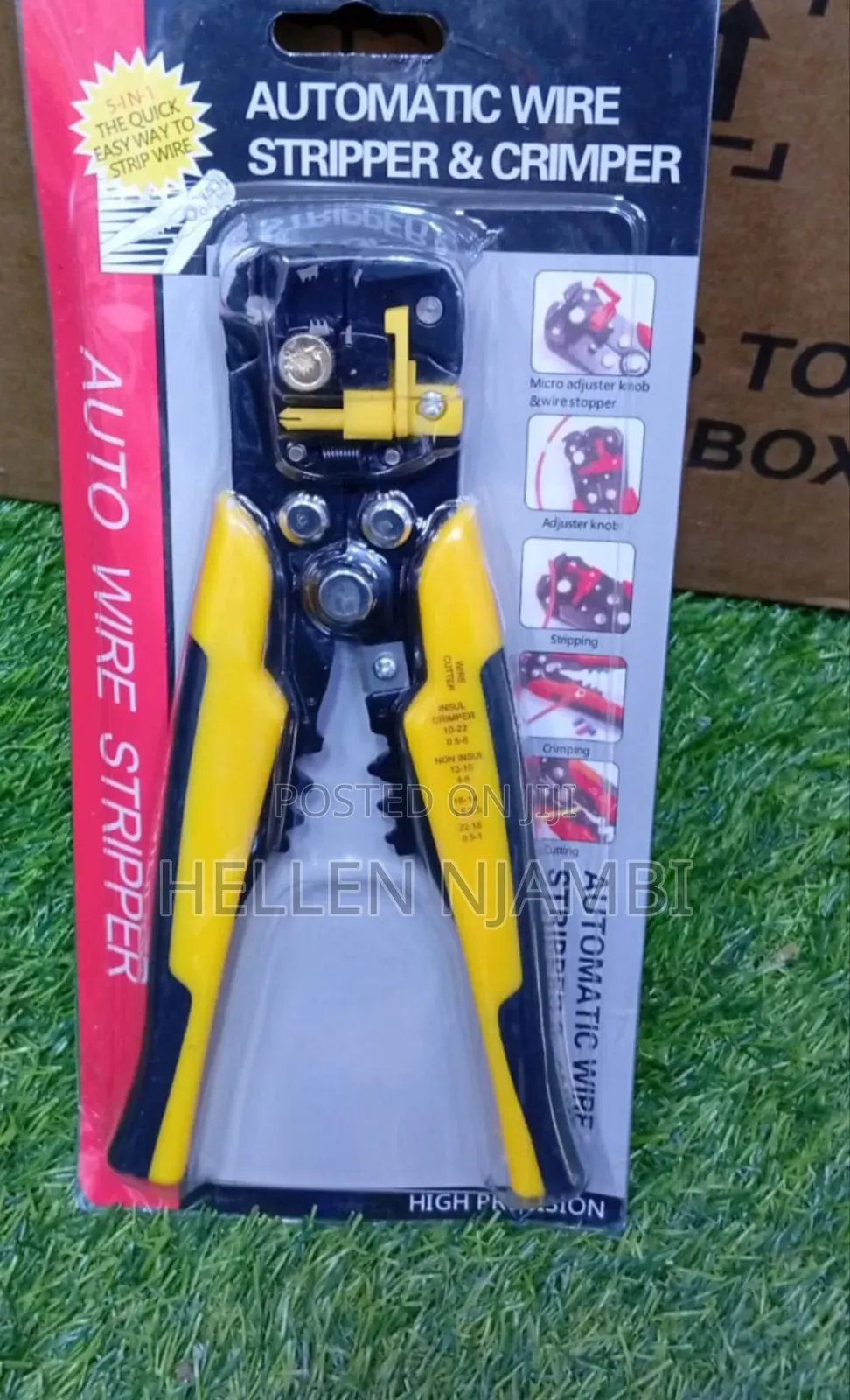 Automatic Wire Stripper Crimper