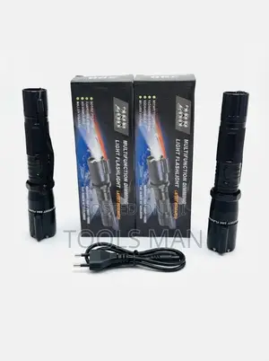 Torch 288 Multi Function Flashlight Rechargeable Laser Pointer
