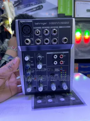 Beringer Xenyx 502s 5 Input Analog Mixer