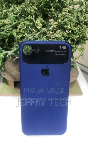 Matte Blue Protective Back Case to Fit an Apple iPhone 6 Plus
