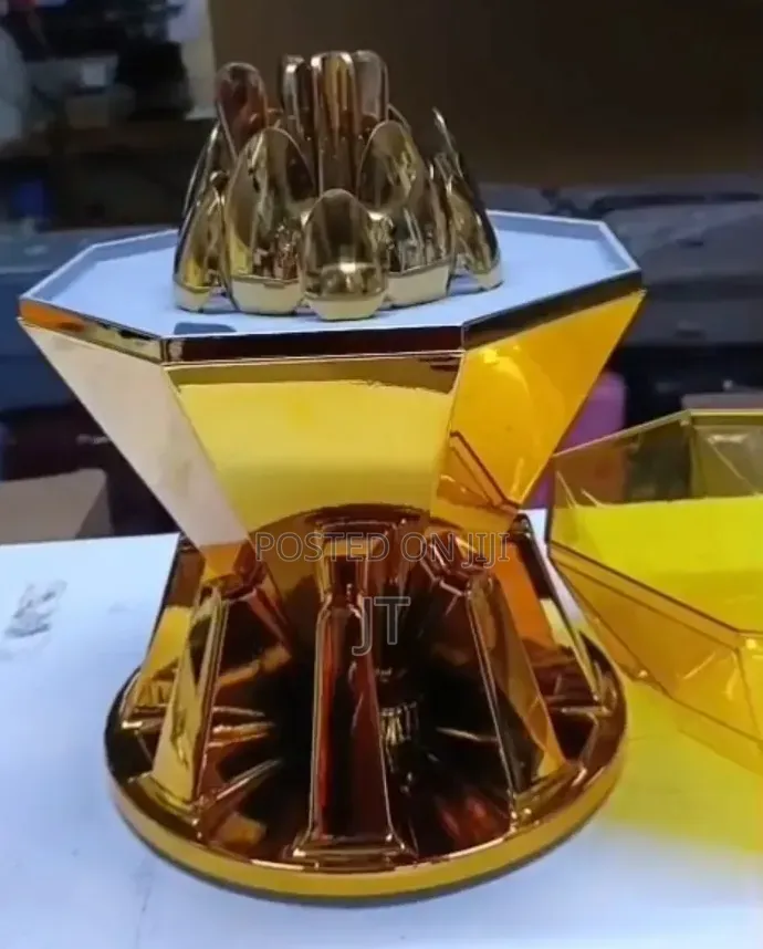 24 PCS Rotating Diamond Cutlery Set (Gold)