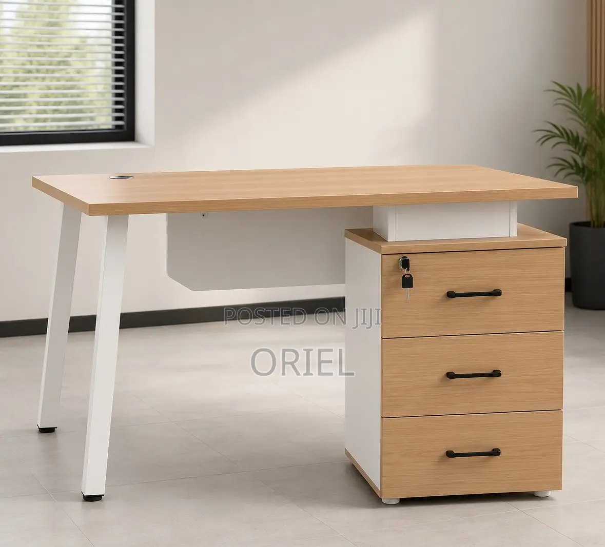 140cm Home Office Desk – Spacious Modern Computer Workstation