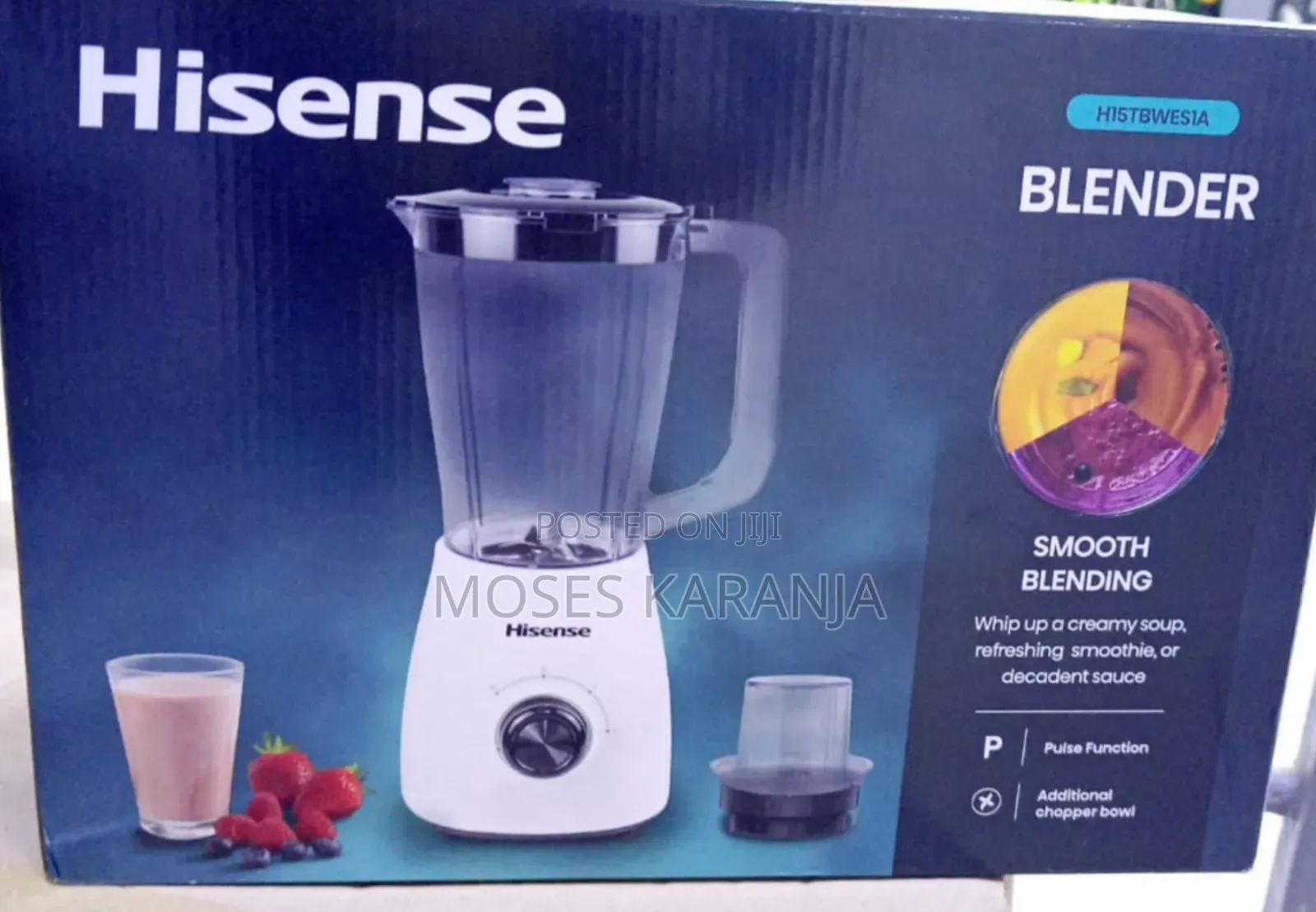 Hisense 2-in-1 Electric Blender