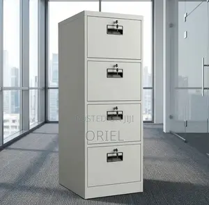 Office Cabinet With 4 Drawers – Modern Filing Document Storage Unit
