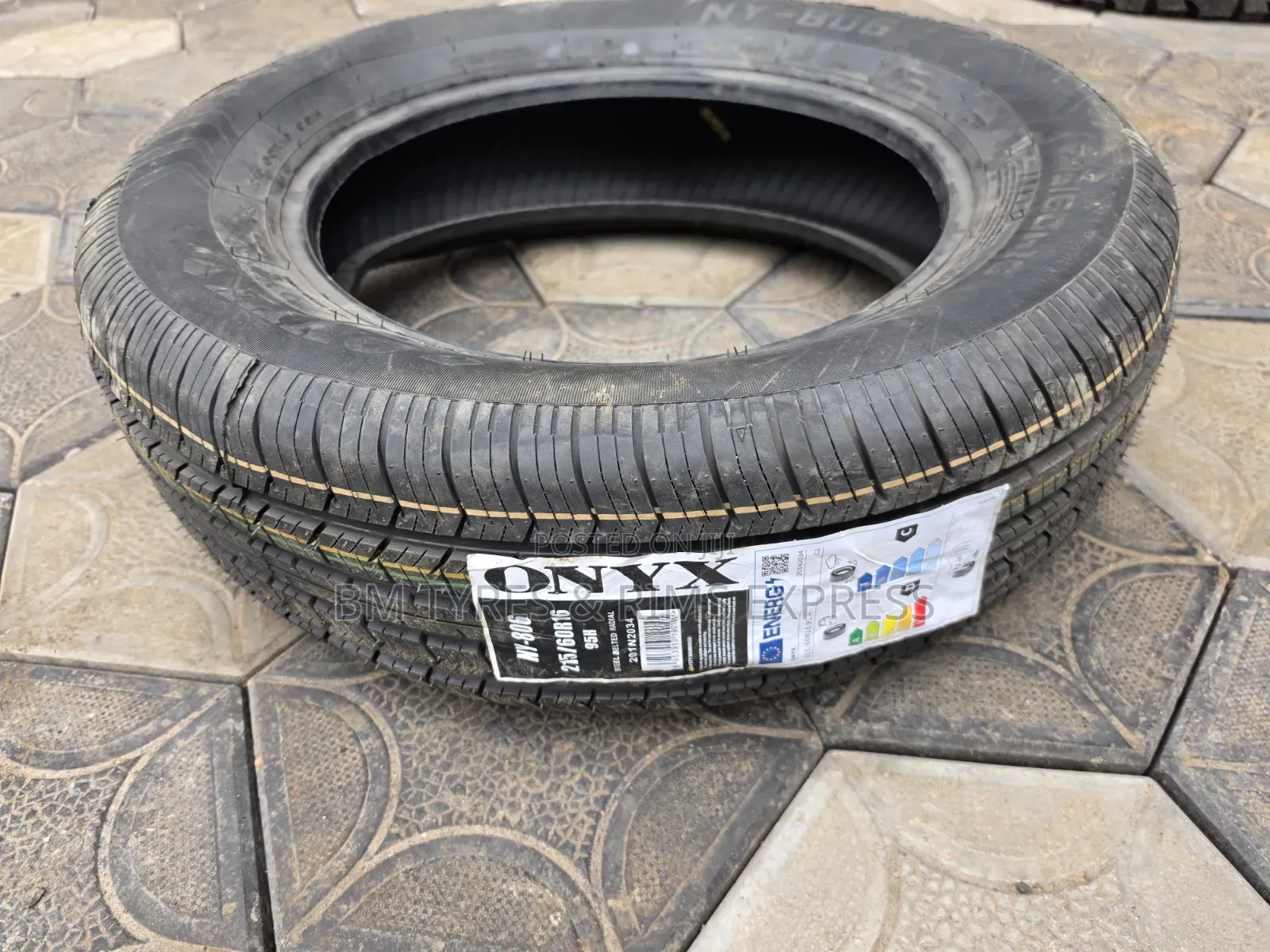 215 /60 R16 Onyx Tires.