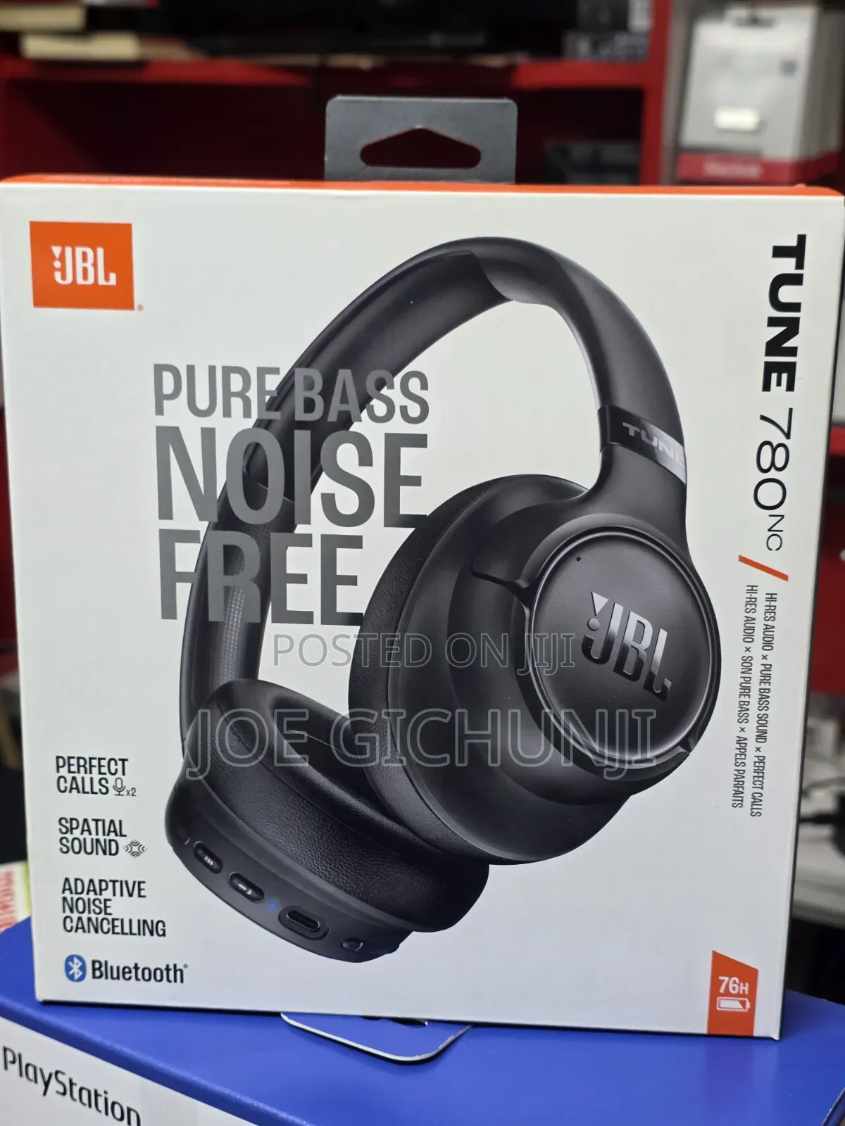 JBL Tune 780NC Wireless Noise-Cancelling Headphones