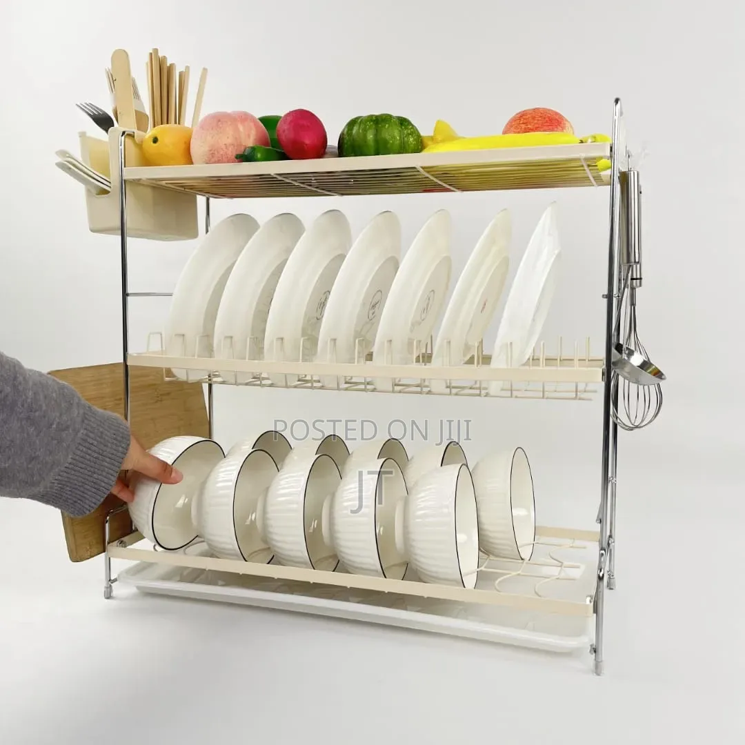 3-Tier Dish Rack